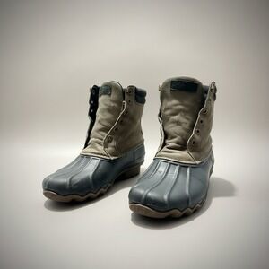 Sperry Top-Sider Winter/Snow Avenue Duck Boot Green/Black Size 11 [STS18187]